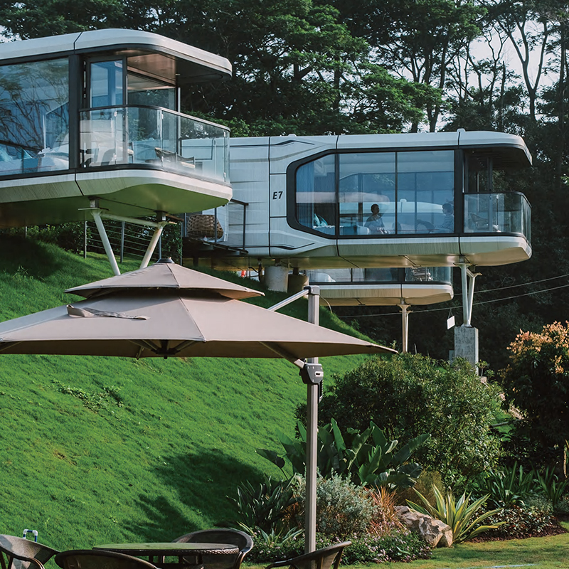 prefab capsule house